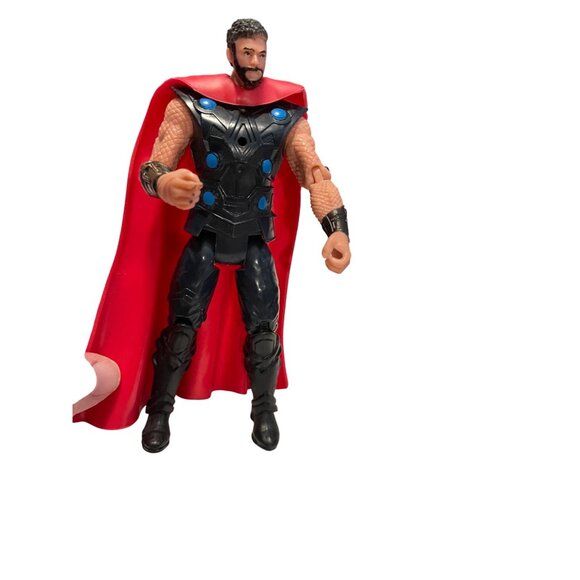 Lot of 4 Vintage Marvel & Star Wars Action Figures Thor, Thanos, Captain America - Picture 2 of 5